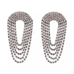 Roa Rhinestone Statement Earrings - LOW STOCK! - The Songbird Collection 