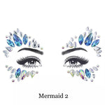 Mermaid Face Gems - 5 Designs! - The Songbird Collection 