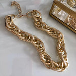 Venice Chain Link Necklace-Necklaces-The Songbird Collection