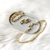 Bar-Belle Chain Link Bracelet-Bracelets-The Songbird Collection