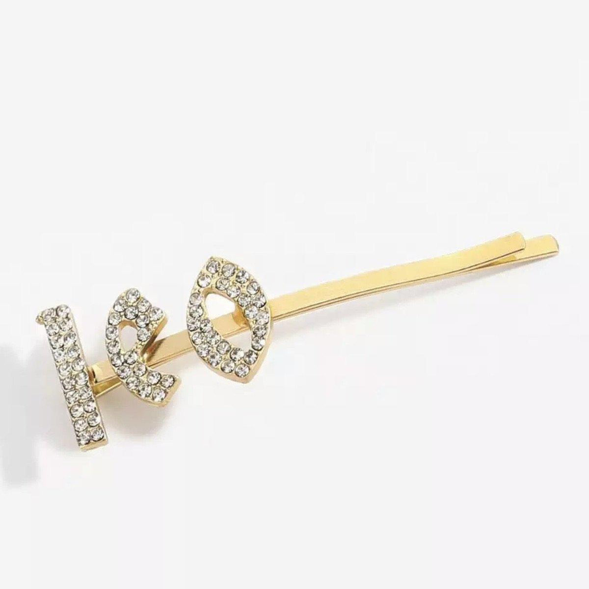 Zodiac Signs + Drippin Glam Savage Hotgirl Rhinestone Hair Pins - The Songbird Collection 