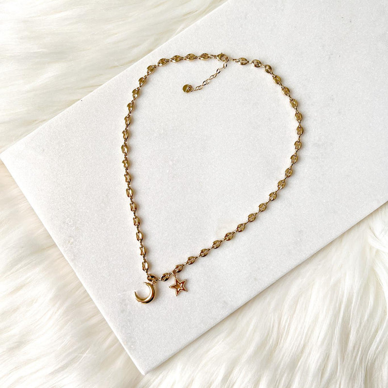 Starry Night Necklace-Necklaces-The Songbird Collection