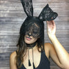 🐰 Black Lace Bunny Ear Headband - 4 Choices! LOW STOCK!! - The Songbird Collection 