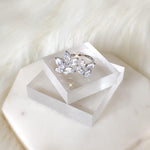 Radiance Open Petal Ring-Rings-The Songbird Collection