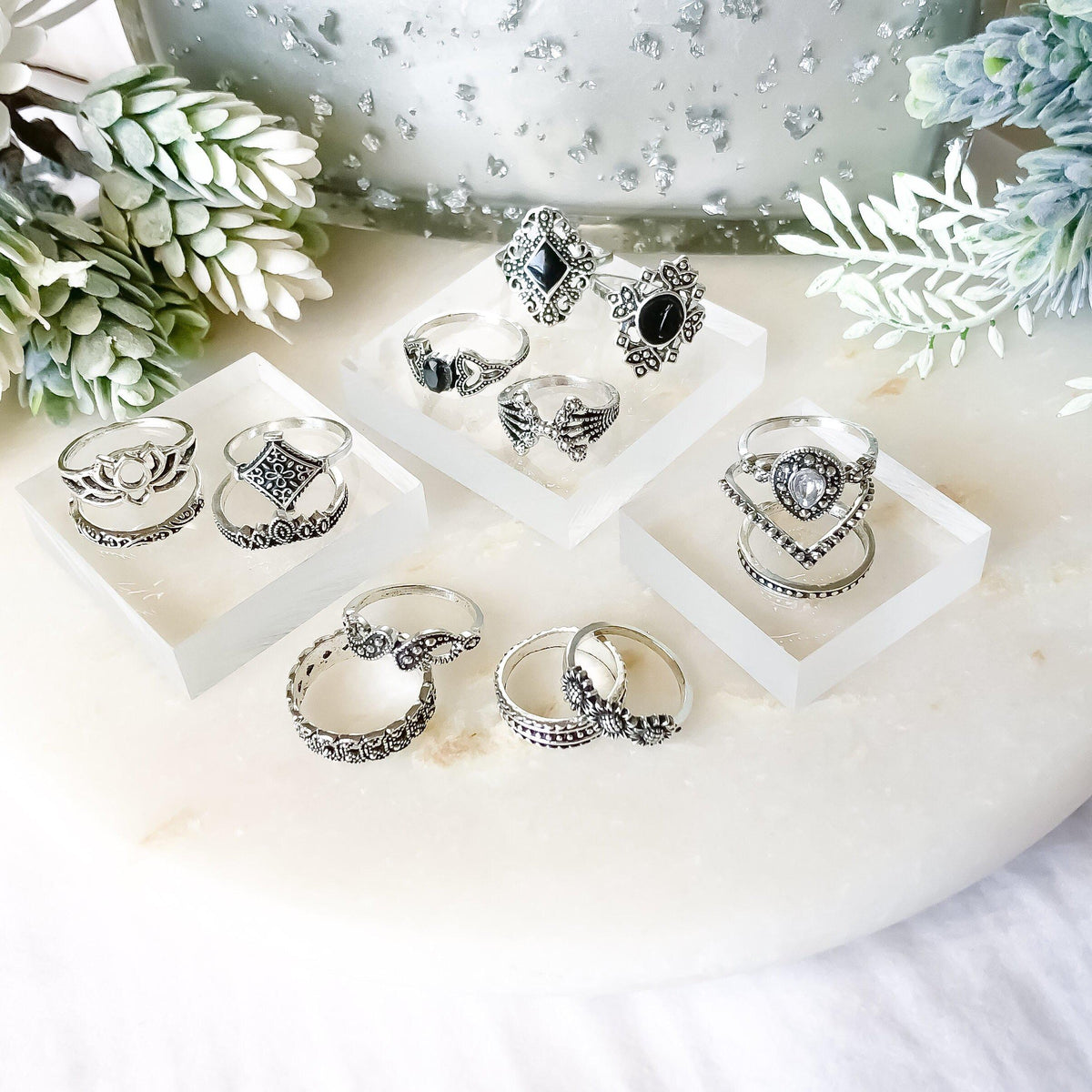 Malefi 15 Piece Ring Set - Fan Fav! - The Songbird Collection 