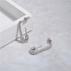 Glitz Safety Pin Earrings - As Seen on Celebrities! - The Songbird Collection 