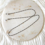 Chic Black Mask / Glasses Chains - LAST CHANCE / FINAL SALE-Accessories-The Songbird Collection