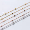 Satellite Beads 925 Sterling Silver Choker - The Songbird Collection 