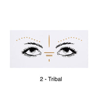 Metallic Face Temporary Tattoo Jewels - 11 Designs LOW STOCK!! - The Songbird Collection 