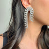 Remy Rhinestone Earrings-Earrings-The Songbird Collection