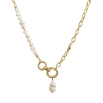 Amara Freshwater Pearl Necklace-Necklaces-The Songbird Collection