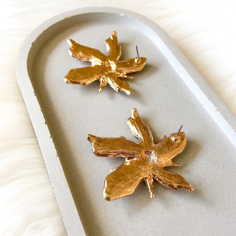Calla Statement Earrings-Earrings-The Songbird Collection