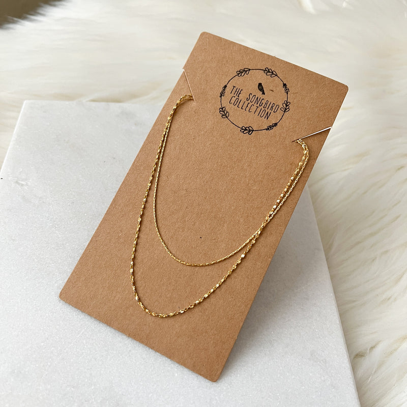Kellis Layered Necklace-Necklaces-The Songbird Collection