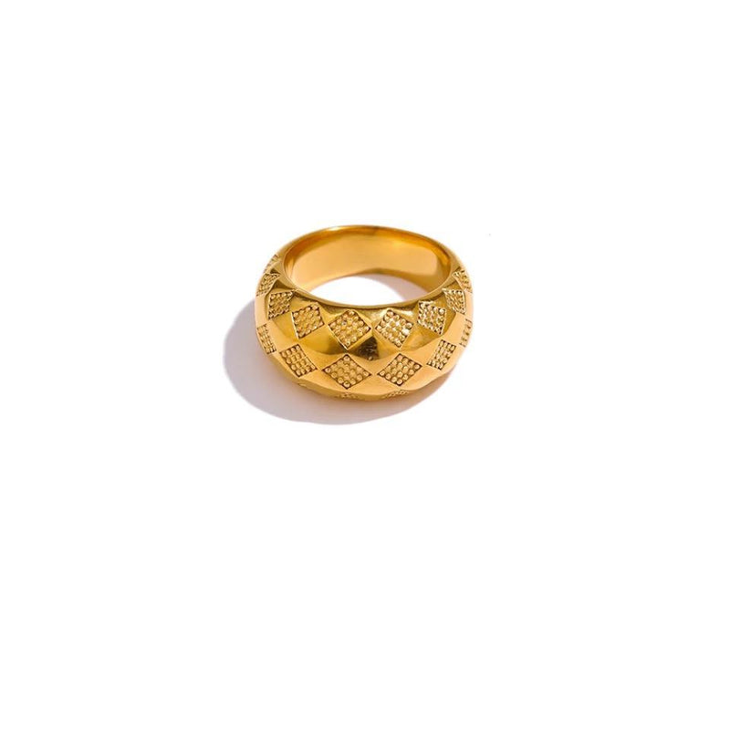 Checkmate Chunky Ring-Rings-The Songbird Collection