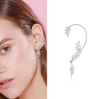 Laurel Leaf Ear Hook / Ear Cuff-Earrings-The Songbird Collection