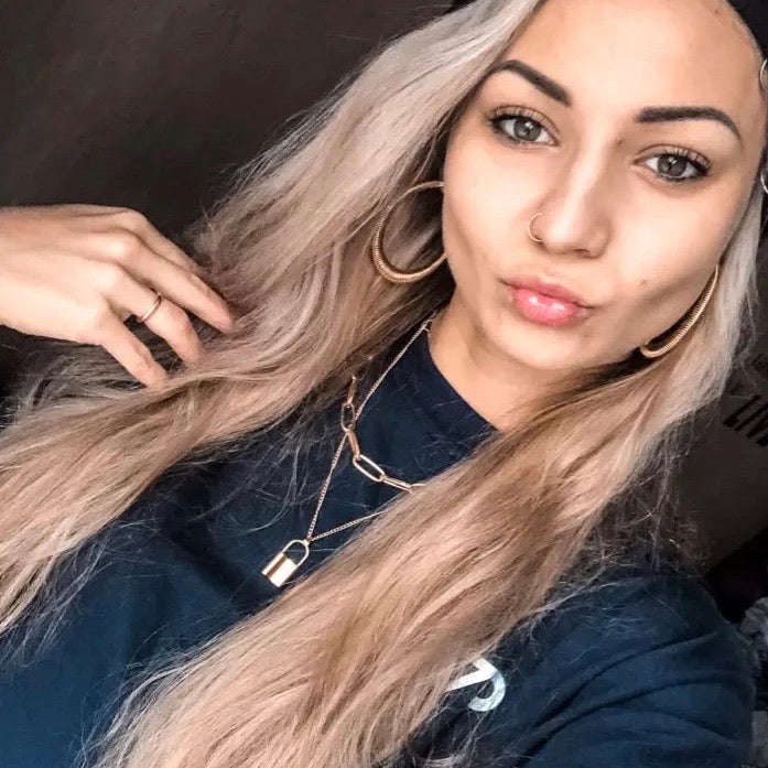 ❤️ Heart & Lock Layered Chain Necklace - LOW STOCK! - The Songbird Collection 