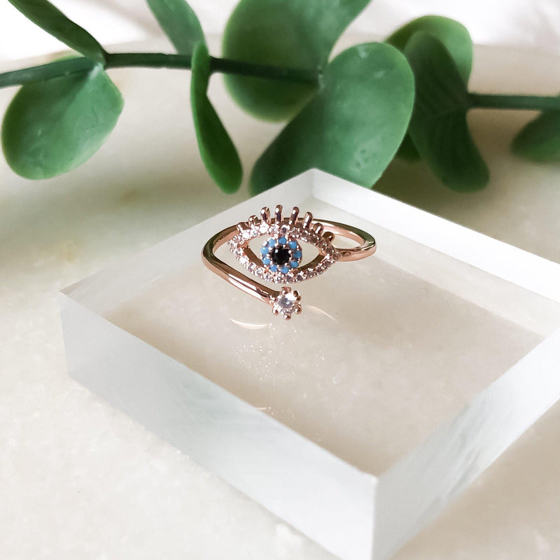 Blue Eye Ring - LOW STOCK!! - The Songbird Collection 