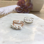Perla Double Layered Ring - Hooray! RESTOCKED!! - The Songbird Collection 
