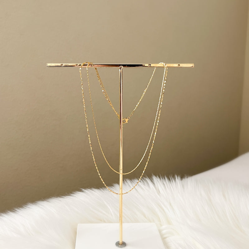 Kellis Layered Necklace-Necklaces-The Songbird Collection