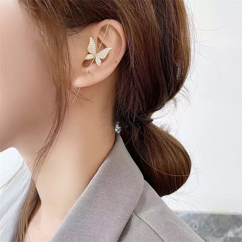 Ear cuff butterfly hotsell