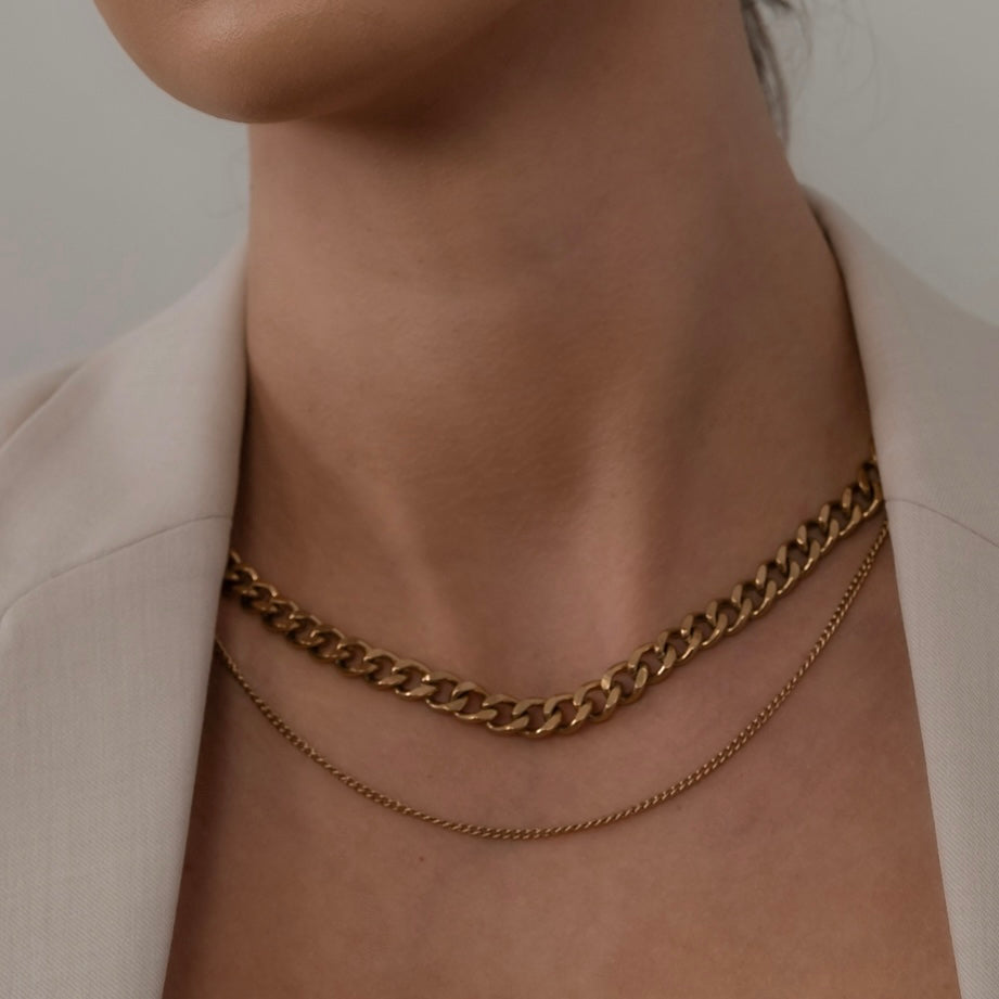 Kara Layered Necklace-Necklaces-The Songbird Collection