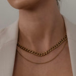 Kara Layered Necklace-Necklaces-The Songbird Collection