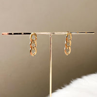 Chévere Chain Link Earrings-Earrings-The Songbird Collection