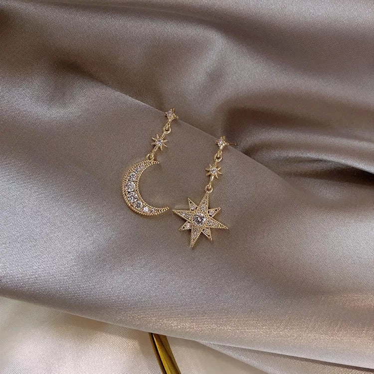Stardrop Moondrop Earrings - RESTOCKED! - The Songbird Collection 