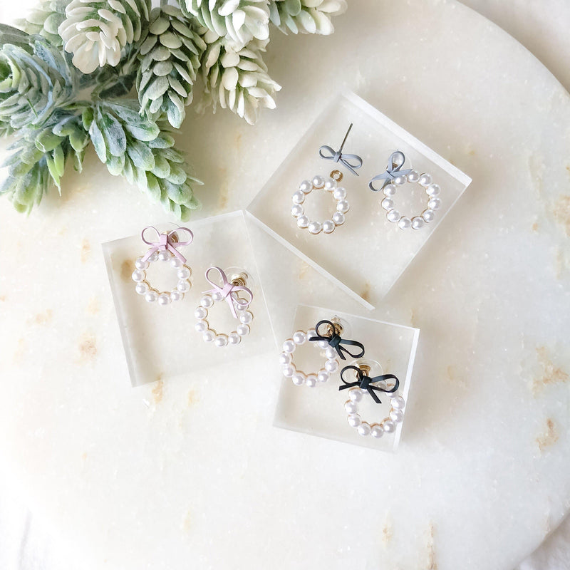 Pearl Wreath Ear Jackets - The Songbird Collection 