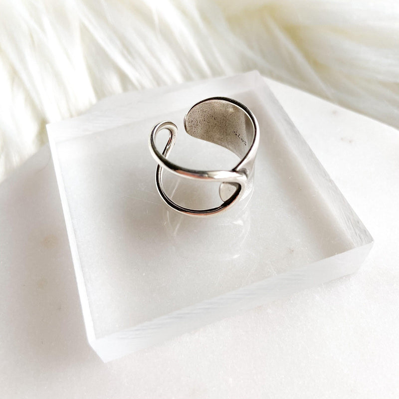 Kristin 925 Silver Ring-Rings-The Songbird Collection