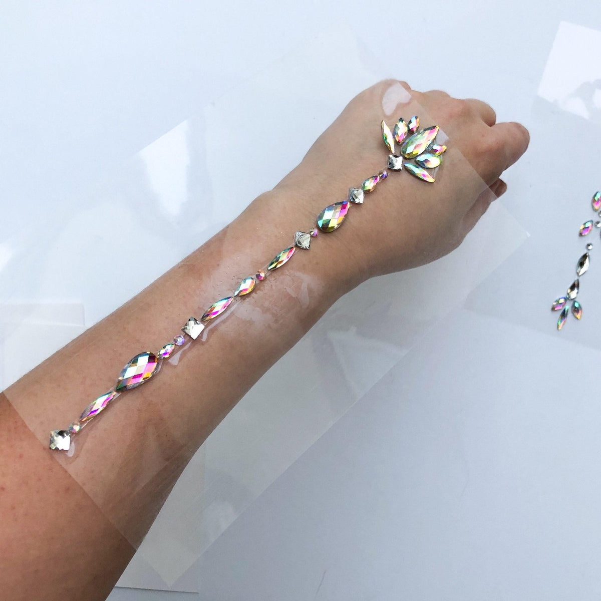 Sparkle Body Gems for Arms, Chest, or Back - The Songbird Collection 