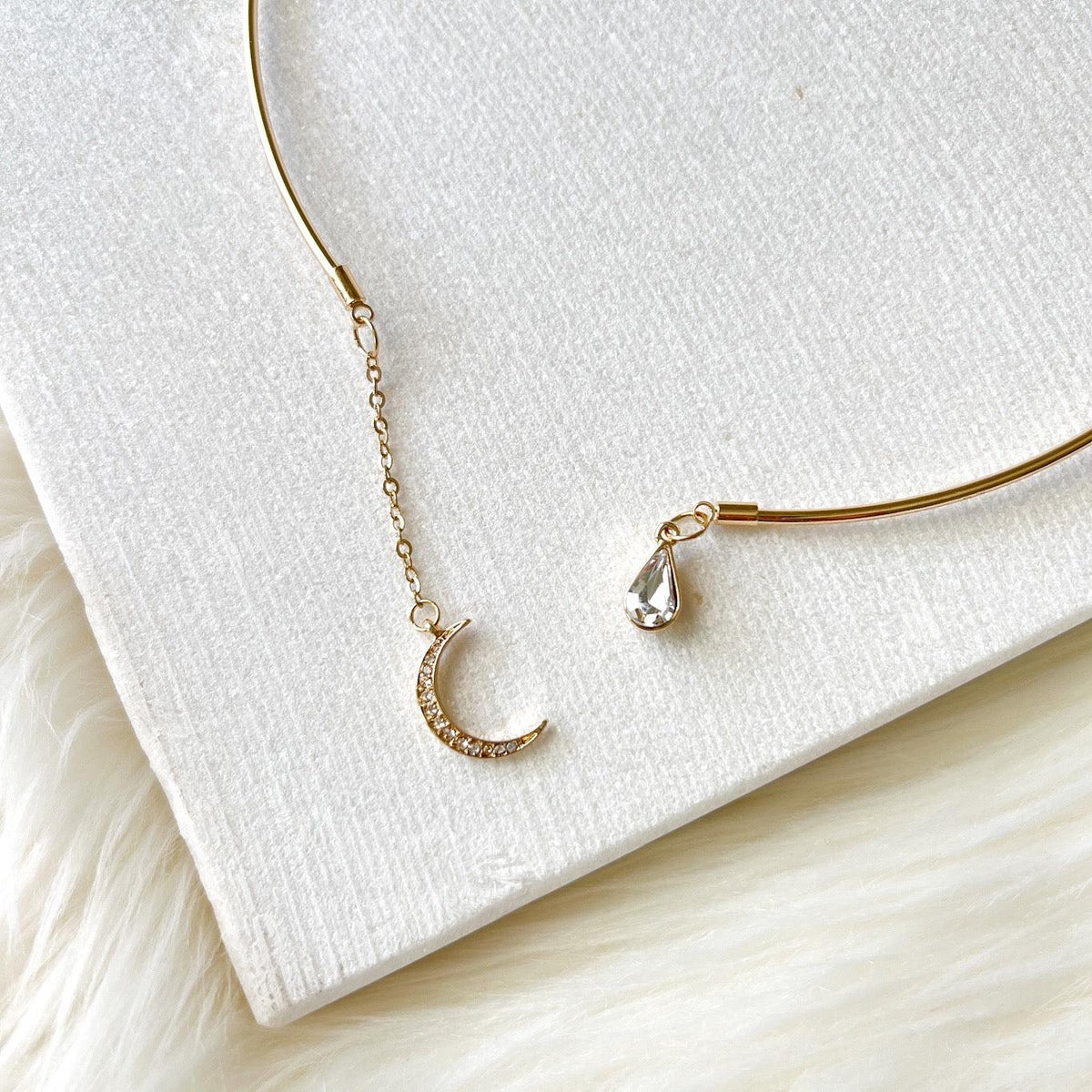 Crescent Moon Open Choker - The Songbird Collection 