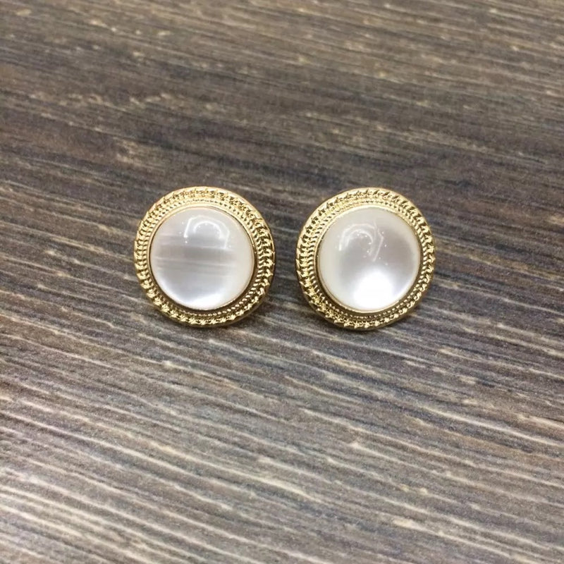 Embrace Pearly Stud Earrings – The Songbird Collection