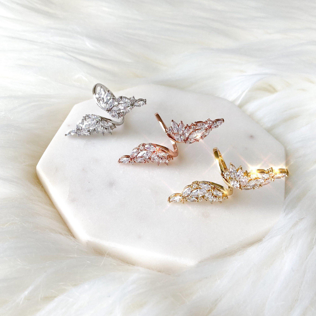 Hope Chandelier Ring-Rings-The Songbird Collection