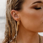 Emile Croissant Earrings-Earrings-The Songbird Collection