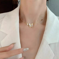 Chrysalis Butterfly Choker-Necklaces-The Songbird Collection
