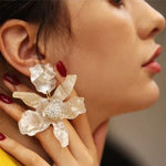 Rue Flower Clip-On Earrings - 10 Colors! LAST CHANCE! - The Songbird Collection 