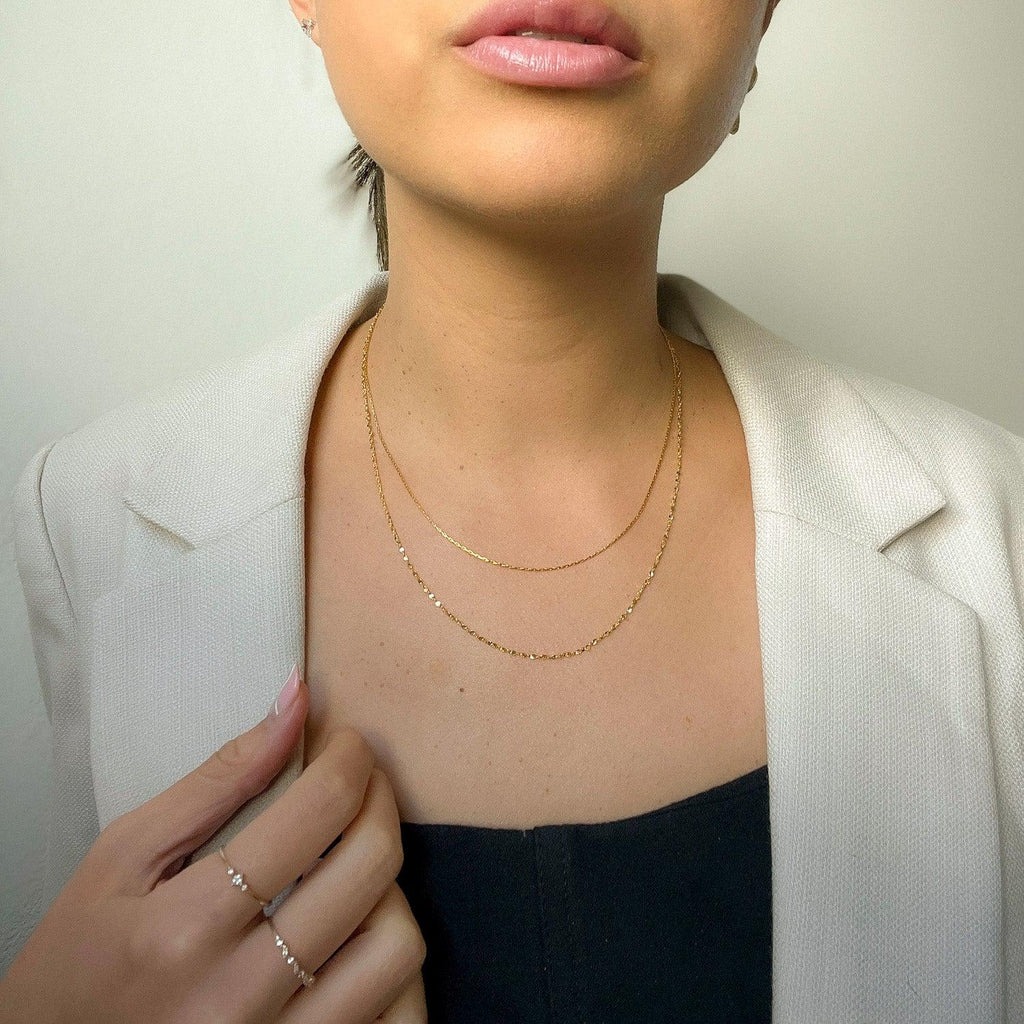 Kellis Layered Necklace-Necklaces-The Songbird Collection