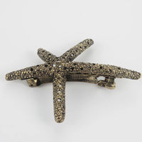 Sea Star Hair Clip - Gold RESTOCKED!! - The Songbird Collection 