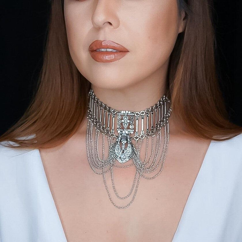 Nova Statement Necklace - LOW STOCK!! - The Songbird Collection 