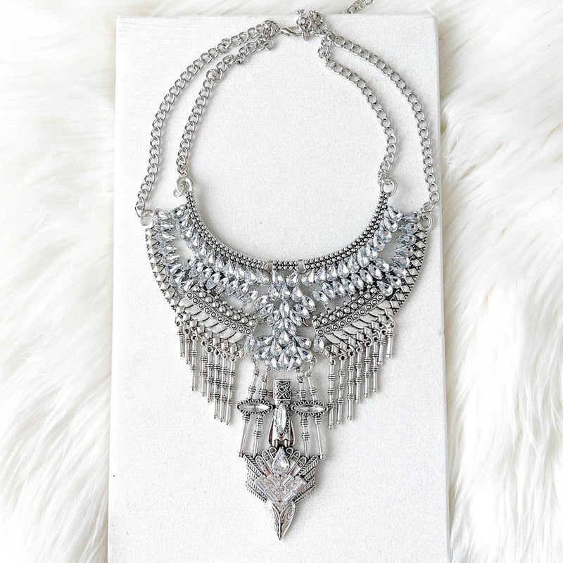 Pandora Maxi Statement Necklace-Necklaces-The Songbird Collection