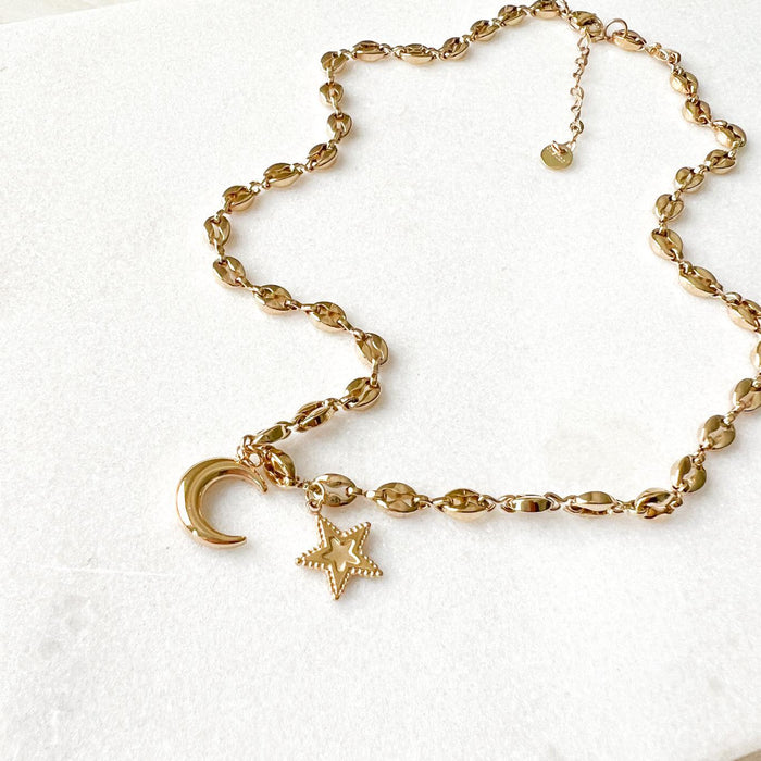 Starry Night Necklace-Necklaces-The Songbird Collection