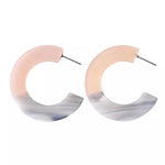 Newport Beach Acetate Earrings - The Songbird Collection 