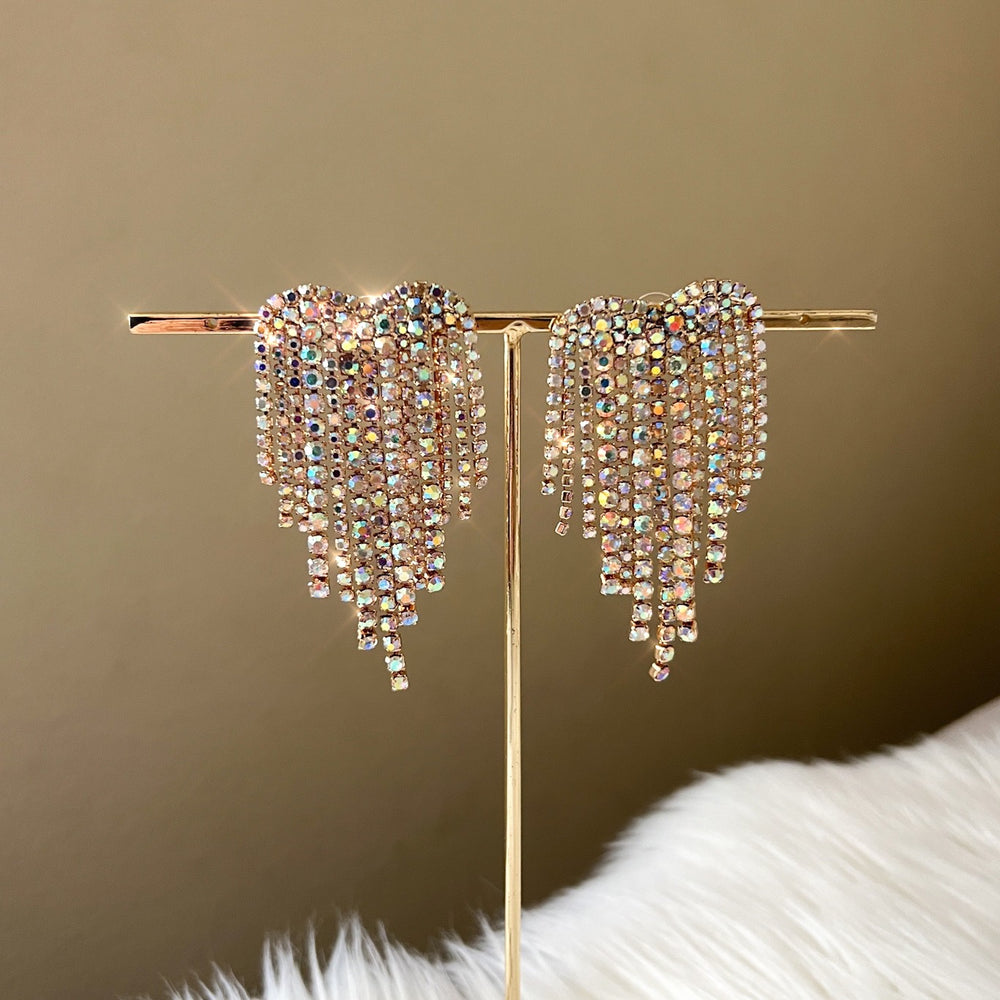 Gold with Iridescent Stones - 4 LEFT