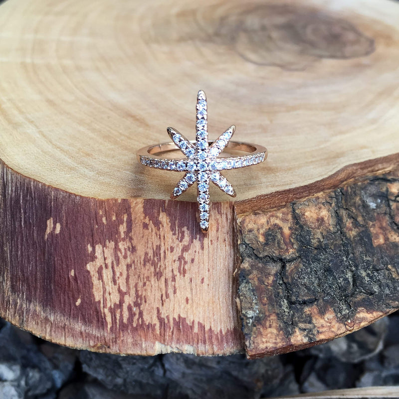 Star Ring - Astro Muse Collection - Sizes Selling Out! - The Songbird Collection 