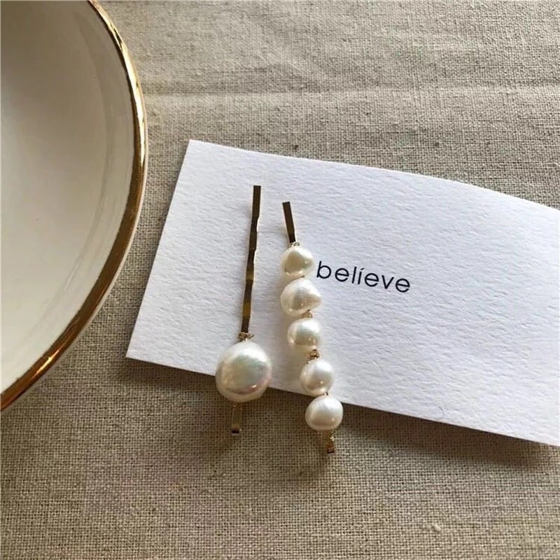 Handmade Freshwater Pearl Hair Pins - LOW STOCK! - The Songbird Collection 