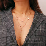 Stardust Layered Necklace - The Songbird Collection 