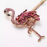 Pink Flamingo Glitz Hair Pin Set - 10 LEFT - The Songbird Collection 