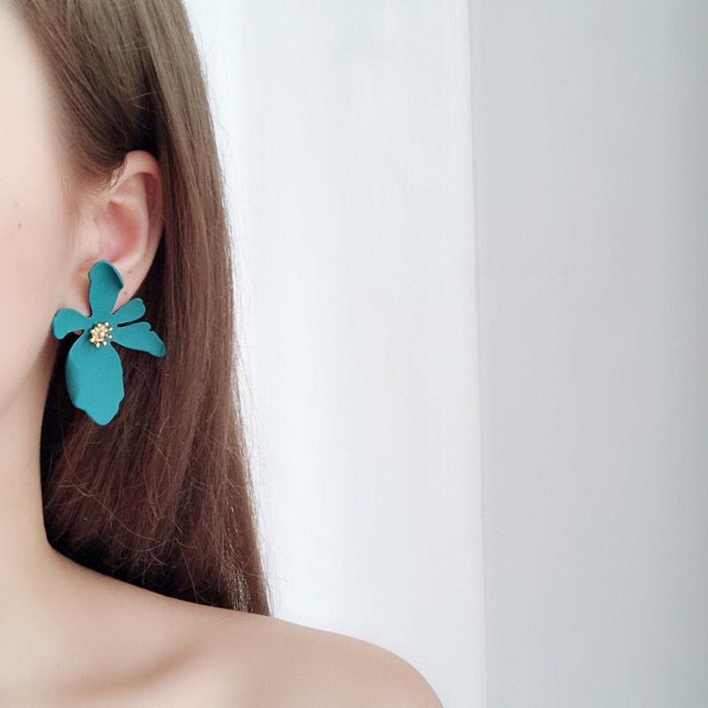 Miami Flower Earrings - 11 Colors - LOW STOCK! - The Songbird Collection 