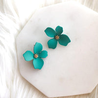 Mini Miami Flower Earrings - 12 Colors LOW STOCK! - The Songbird Collection 